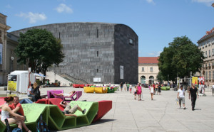 Das MUMOK im Museumsquartier 